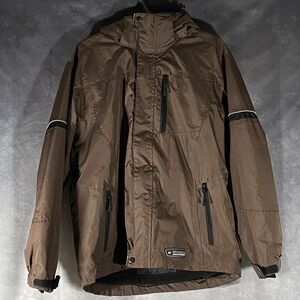 Wetskins Jacket Waterproof Heavy Duty Size Small Outdoor Lined Hooded Coat